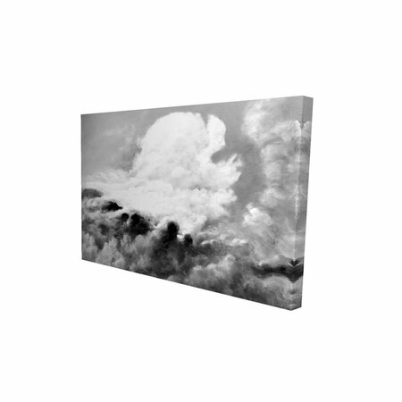 FONDO 12 x 18 in. Clouds-Print on Canvas FO2773864
